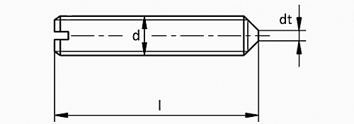 DIN 553 Setskur Vida (Ayar Vidası)