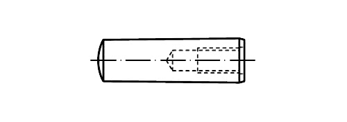 DIN 7978 Çekmeli Konik Pim